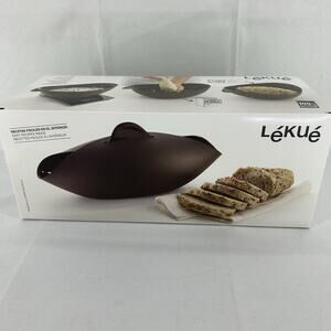 Lekue Bread Maker Brown Silicone Bakeware